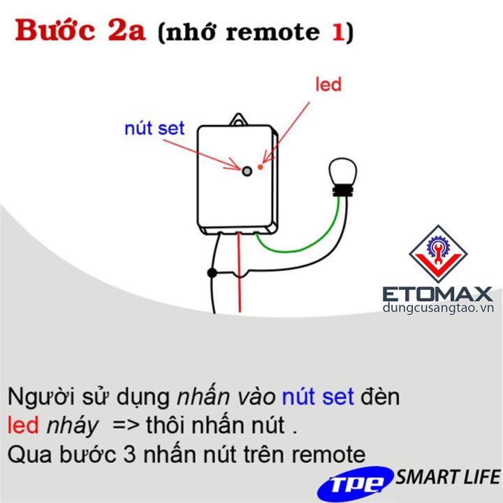 Công tắc điều khiển từ xa RC5H