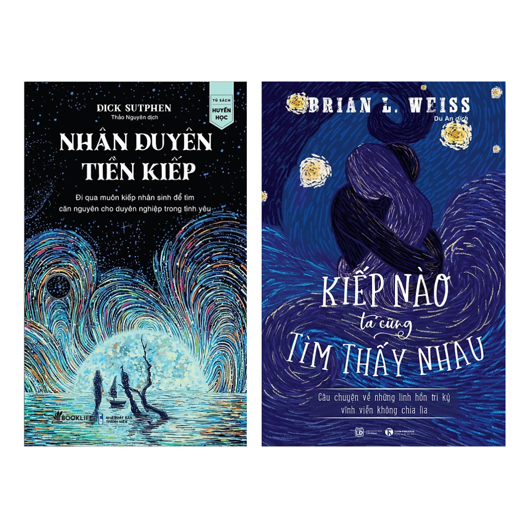 Combo 2 Cuốn Tôn Giáo Tâm Linh Nhân Duyên Tiền Kiếp Kiếp Nào Ta Cũng Tìm Thấy Nhau