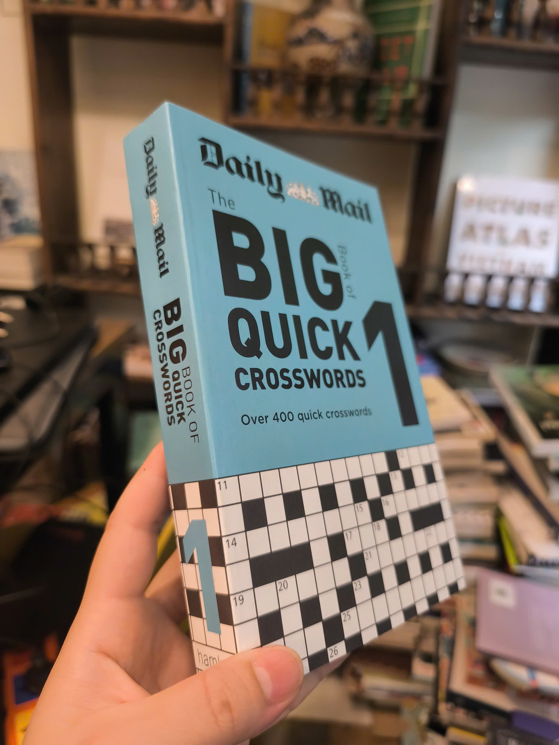 Sách - Big Book of Quick Crosswords 1 | Games / Ngoại văn Nhập khẩu UK / Trò chơi ô chữ giải trí