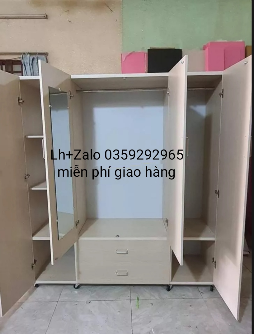 Tủ nhựa đài Loan 4 cánh