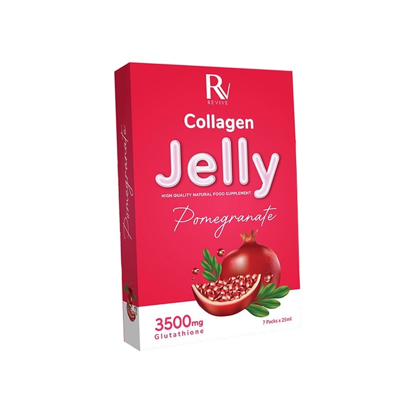 Thạch lựu đỏ Revive collagen jelly hỗ trợ làm trắng da từ bên trong