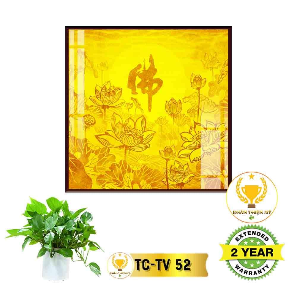 Tranh trúc chỉ in Vuông_TCV9