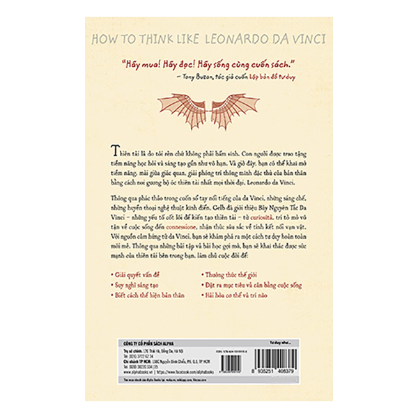 Tư Duy Như Leonardo Da Vinci