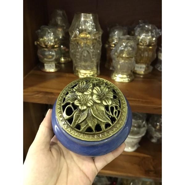Lư đốt trầm, xông trầm bằng sứ