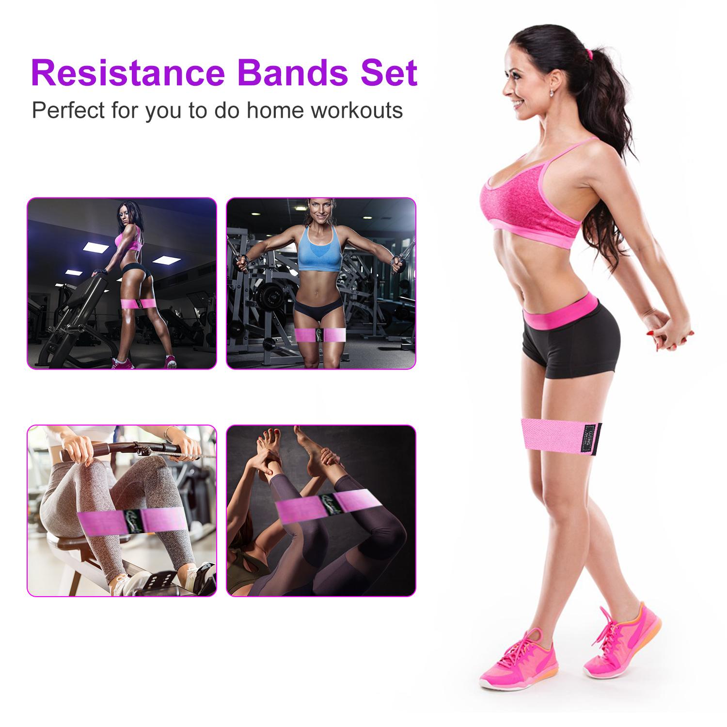 Dây đeo 3 mức đàn hồi dùng trong tập luyện gym thể dục