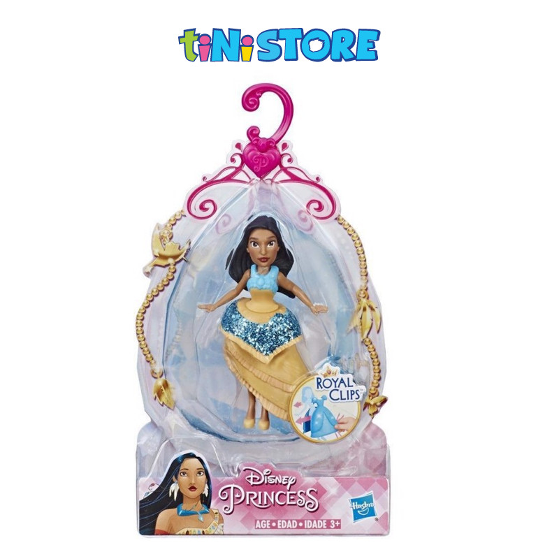 Đồ chơi búp bê công chúa Pocahontas mini Disney Princess