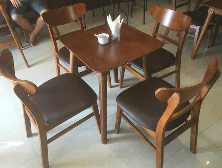 Bàn cafe Mango mặt vuông 75cm