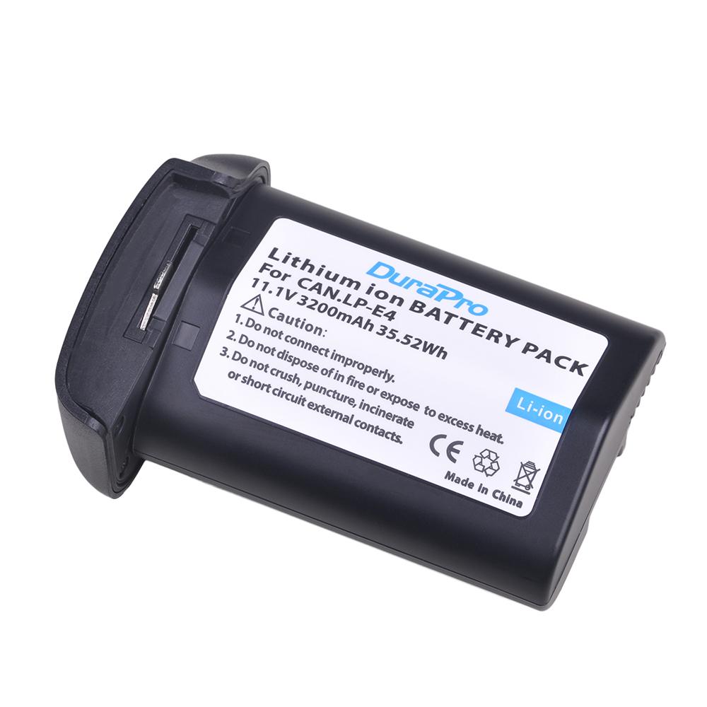 1 Pin 11.1V 3200MAH LP-E4 LP E4 LP-E4N Pin Máy Ảnh Cho Canon EOS 1D Mark III,EOS-1D Mark IV,EOS 1Ds Mark III,EOS 1D C,EOS 1D X