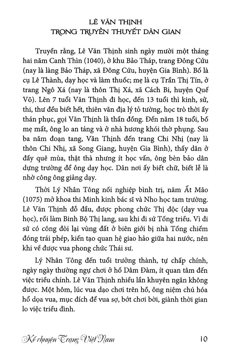Kể Chuyện Trạng Việt Nam (Tái Bản)