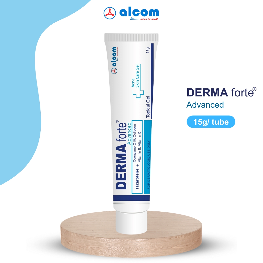 Derma Forte Advanced 15g - Gamma, Ngừa Mụn, Ngừa Thâm, Mờ Sẹo Mụn