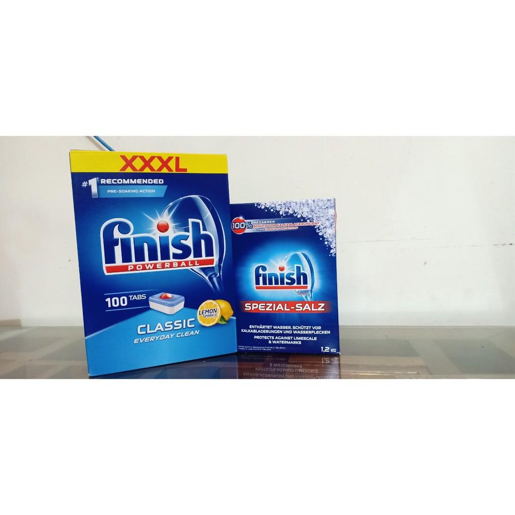 VIÊN RỬA CHÉN BÁT FINISH POWER 90 VIÊN – (DÀNH CHO MÁY RỬA CHÉN 7-8-9-10-12-13-14 BỘ) – (SX ĐỨC)