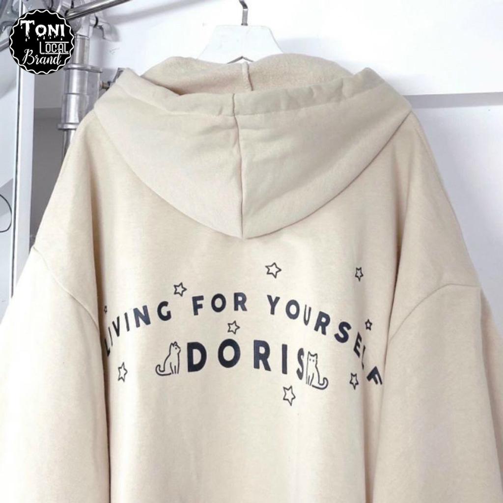 Áo Hoodie Nỉ Ngoại DORIS - Áo Khoác Nỉ nam nữ Unisex
