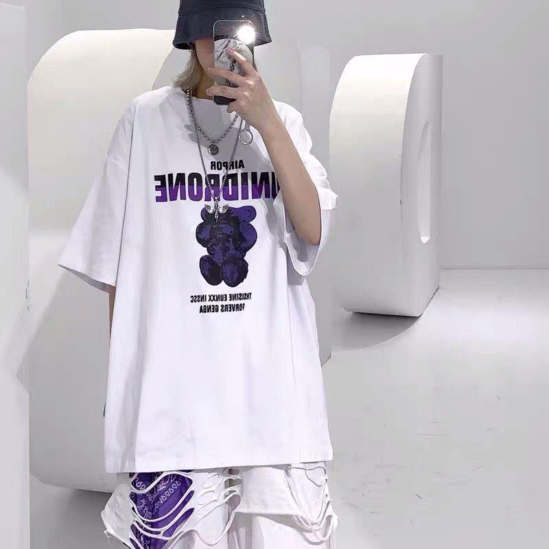 Áo phông oversize Unidrone,JACKLANE , Áo cộc tay Unisex Jack Lane