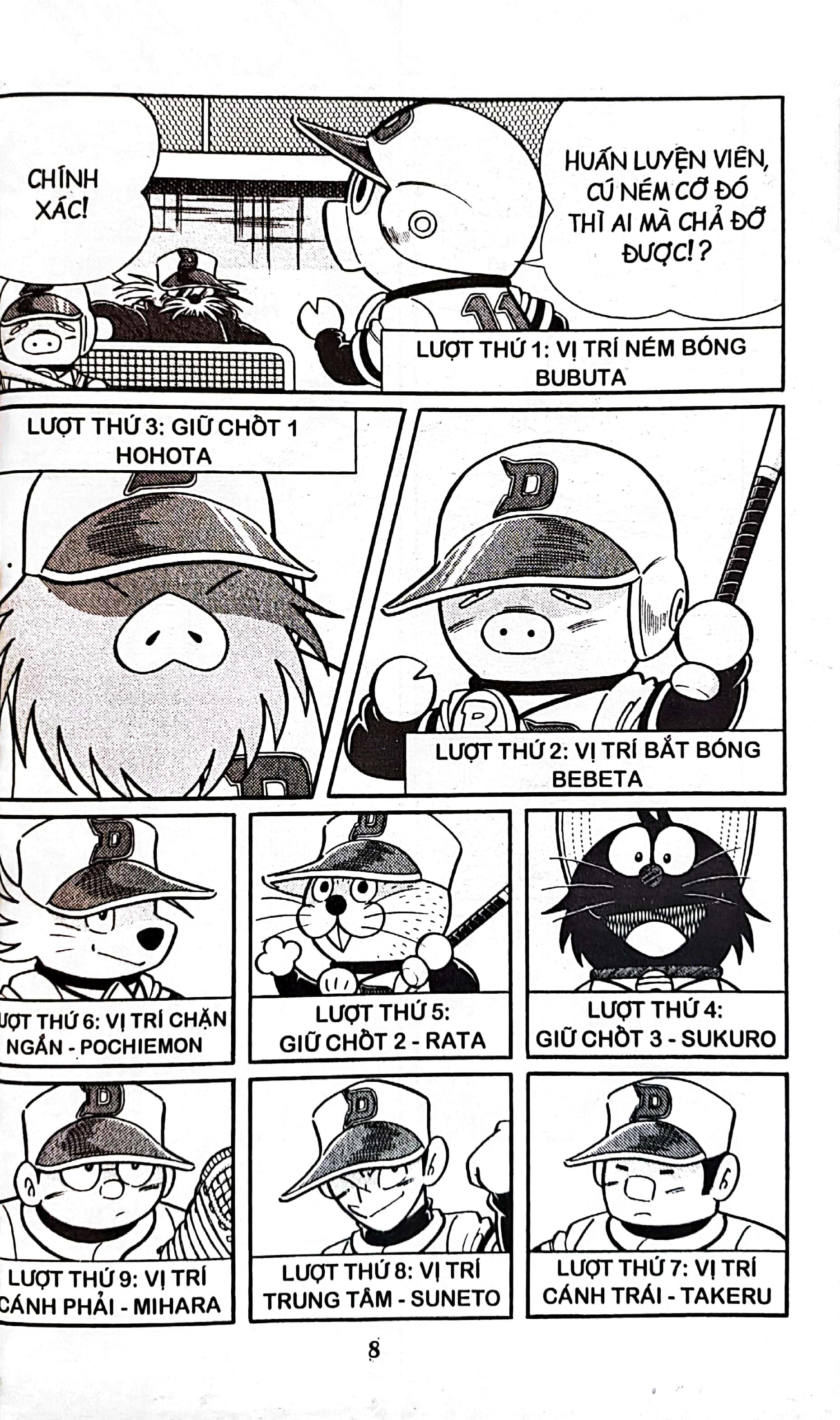 Doraemon Bóng Chày - Truyền Kì Về Bóng Chày Siêu Cấp - Tập 21 (Tái Bản 2023)