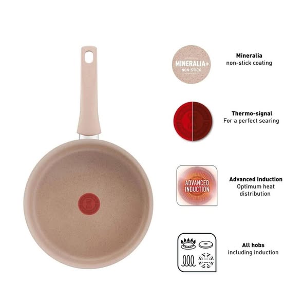 Chảo sâu lòng Tefal Delight G2933202 24cm hàng chính hãng