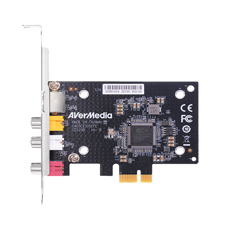 Card Chuyển Đổi PCI Ex sang AV, S-Video AVERMEDIA C725D Cao Cấp AZONE - Hàng Nhập Khẩu