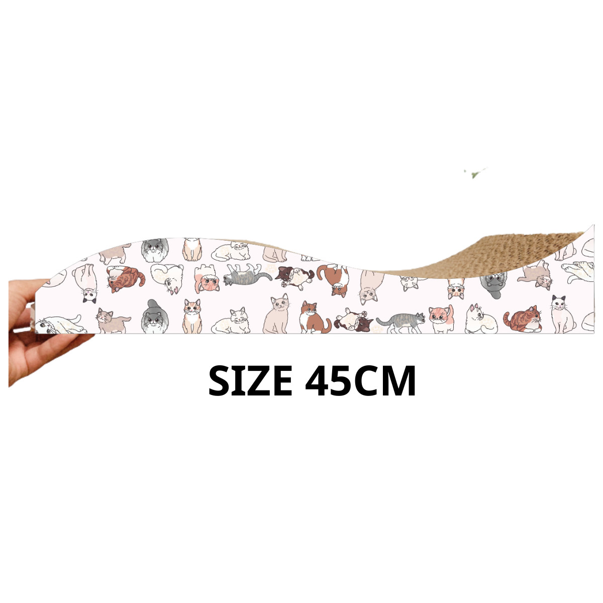 BÀN CÀO MÓNG CHO MÈO SIZE 40CM GIÚP MÈO GIẢM CĂNG THẲNG, CHỐNG CÀO PHÁ ĐỒ