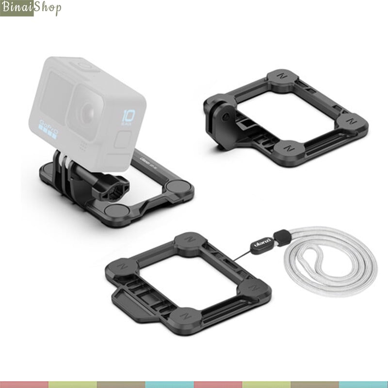 Ulanzi GP-16 - Ngàm Nam Châm Gắn Ngực Cho Gopro, Camera Hành Động - Hàng chính hãng