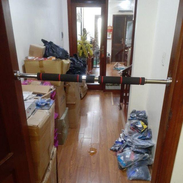 Xà đơn gắn cửa hoặc treo tường 60-100 cm,80cm-130cm