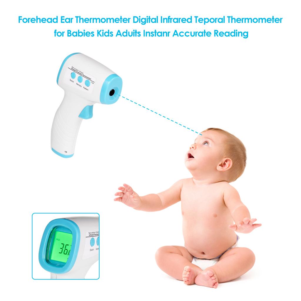 Non-contact Baby Kids Forehead Thermometer Digital Temperature Measure