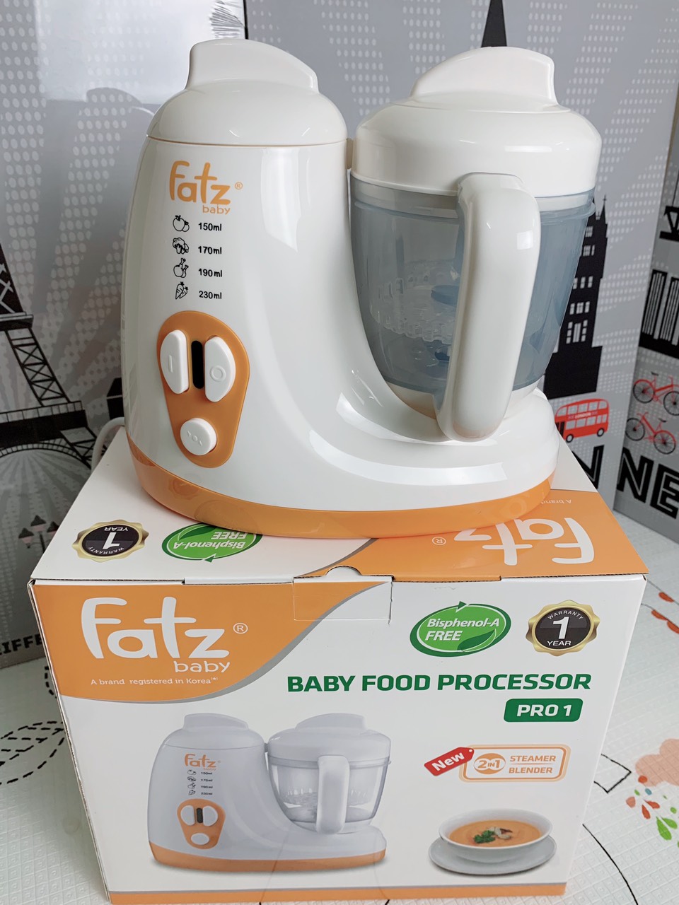 Máy xay hấp đa năng Fatz PRO 1 - FB9615SL