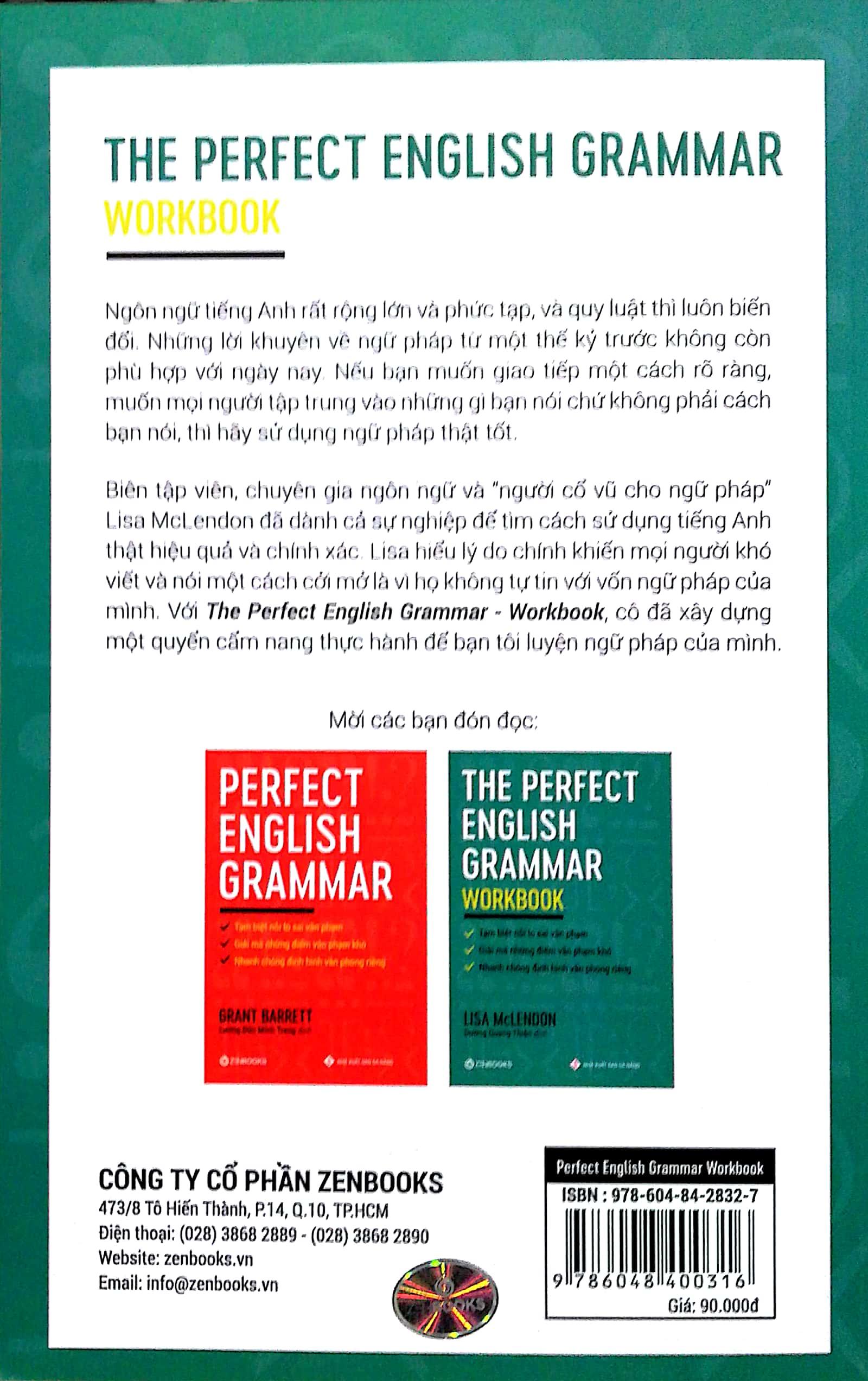 The Perfect English Grammar Work Book