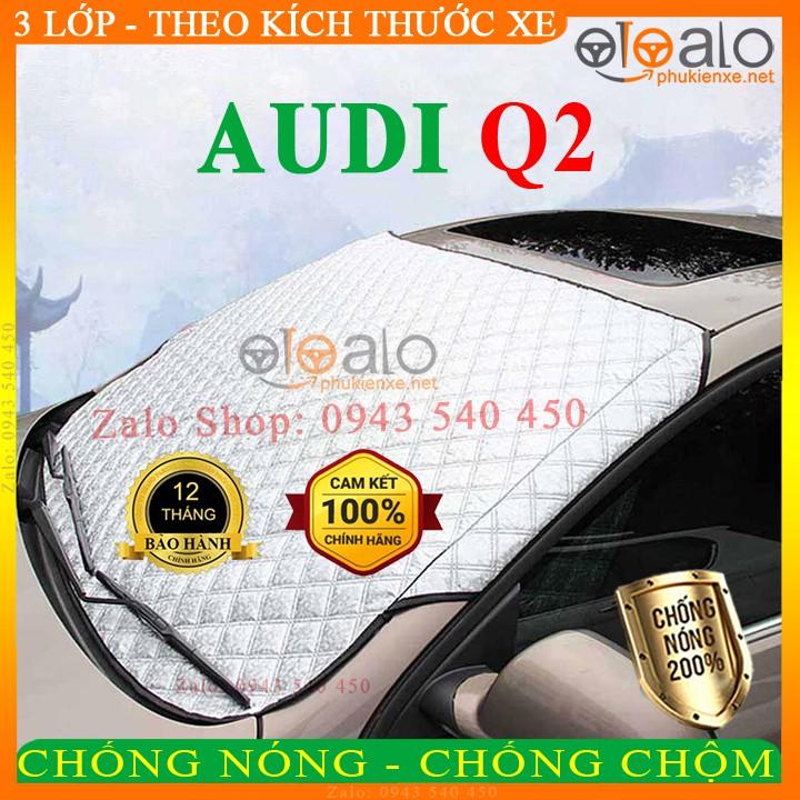 Tấm che chắn nắng kính lái ô tô Audi Q2 CAO CẤP 3 Lớp Chắn Nắng Cản Nhiệt | OTOALO