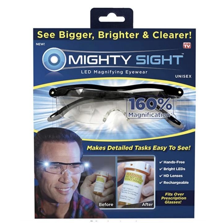 Kính phóng đại 160% LED Sạc USA Mighty Sight
