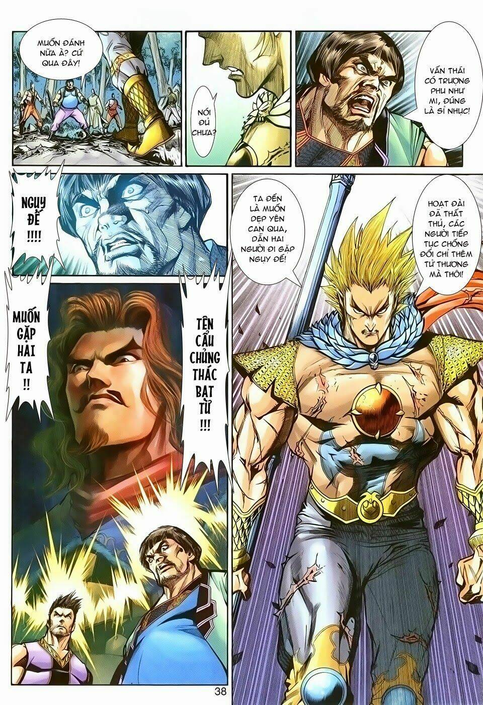 thần binh tiền truyện 1 - đỉnh phong tuyệt chiến chapter 2 37