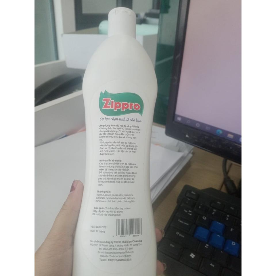 KEM TẨY ĐA NĂNG ZIPPRO, tẩy bóng xoong chảo ......, loại 680gam