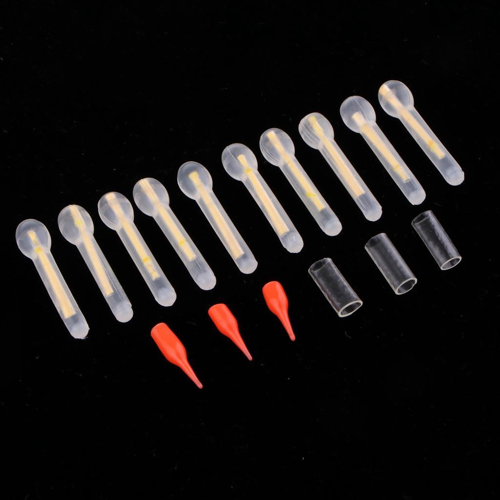 1 Box Fishing Glow Stick Fluorescent Light Stick  Tube 2.9 Straight Head