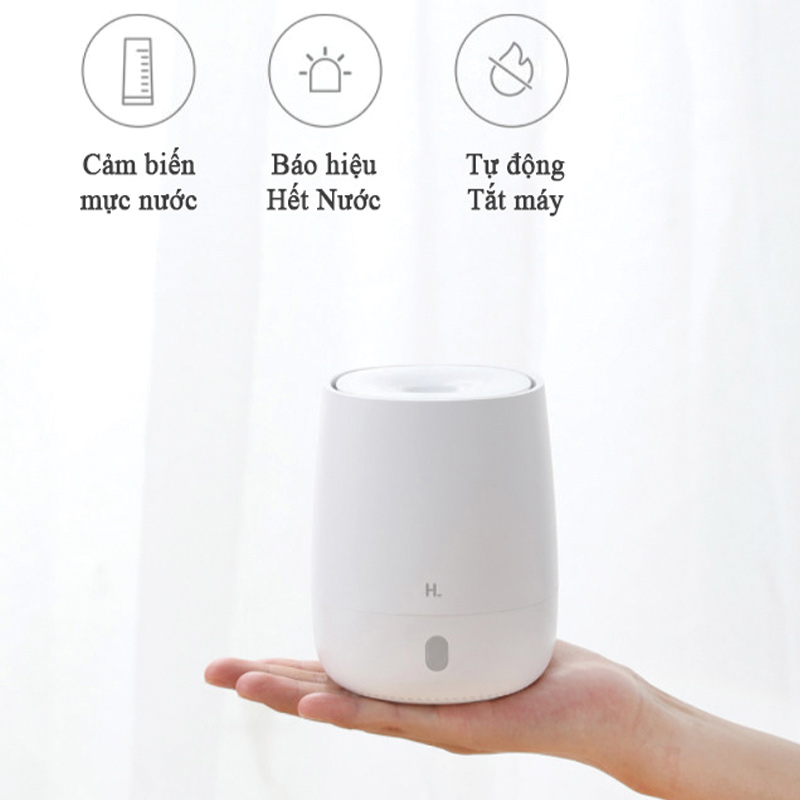 Máy khuếch tán tinh dầu siêu âm kiêm đèn ngủ HL EOD01 nhiều màu sắc Hàng Chính Hãng