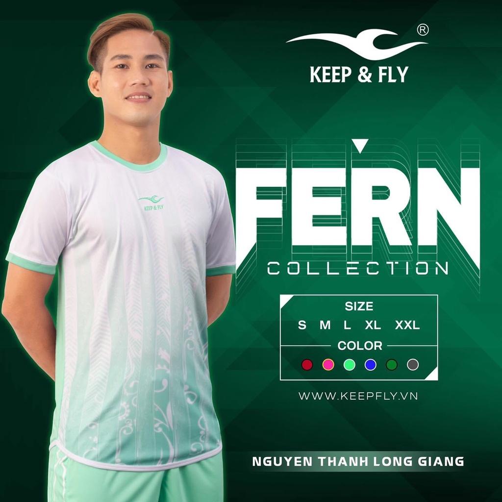 Bộ Bóng Đá Không Logo Keep &amp; Fly FERN - Thấm hút tốt, thoải mái, mềm mại