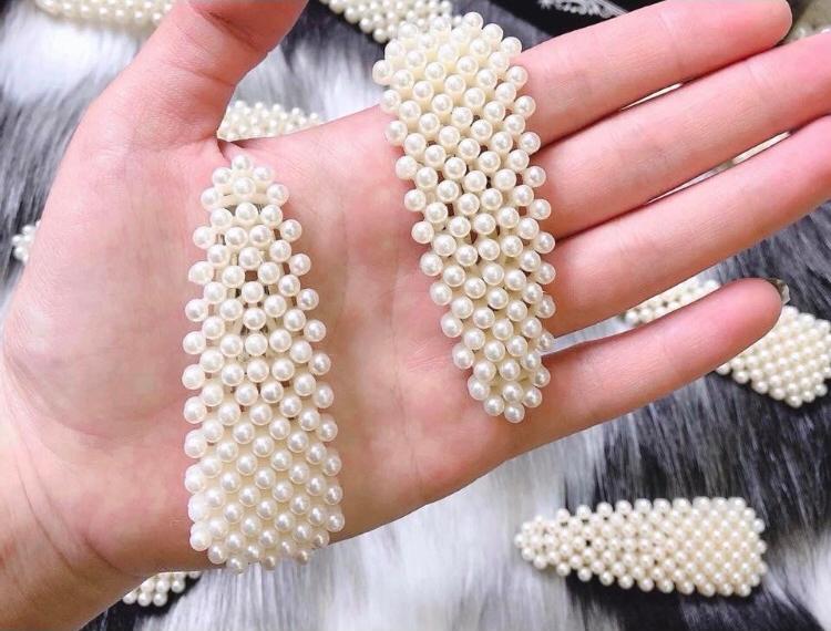Kẹp tóc ngọc trai  - đa dạng kiểu dáng