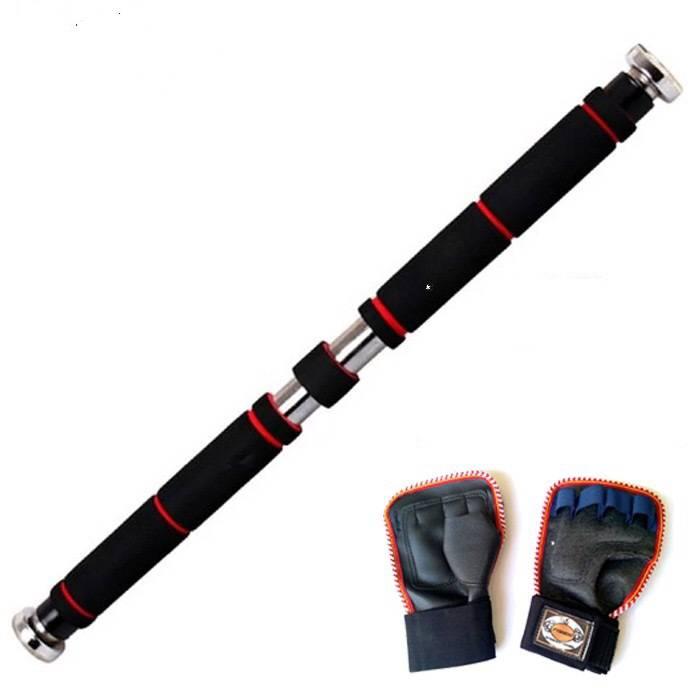 Xà Đơn Treo Tường 60-110Cm + Găng Tay Tập Tạ - Giao Hàng Toàn Quốc