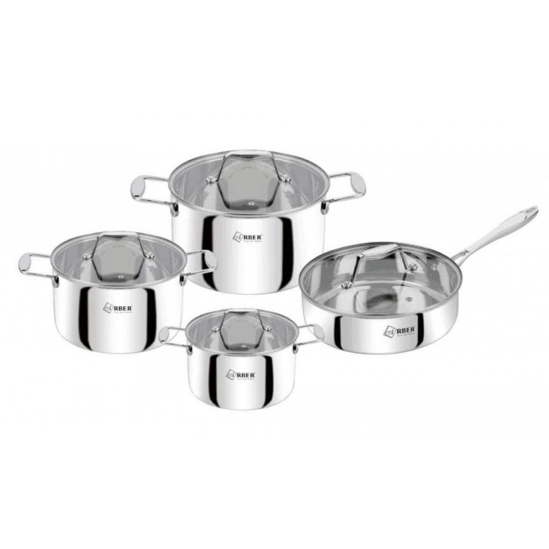 BỘ NỒI INOX ARBER ABLUXURY03 Hàng Chính Hãng