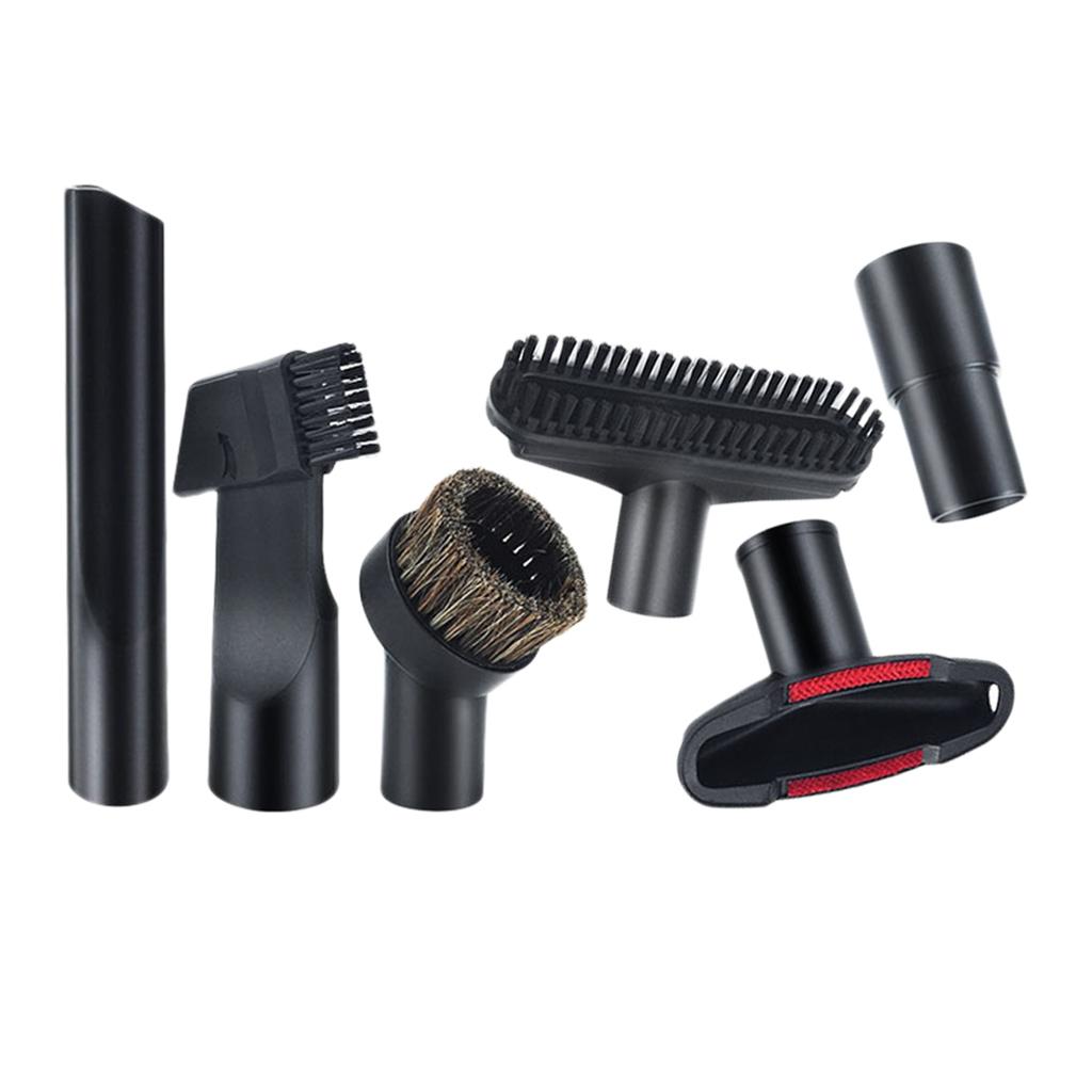 Household Vacuum Attachments Cleaning Kit for 1 1/4 inch & 1 3/8 inch Hose Brush
