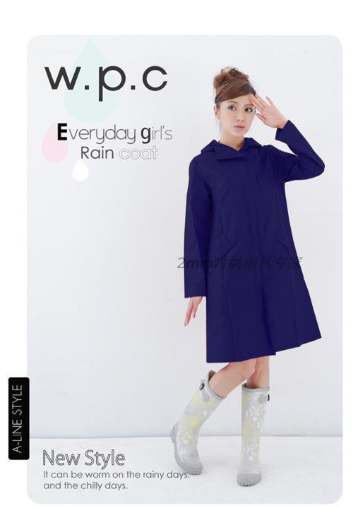 Giá thấp nhất áo mưa nữ trưởng thành thời trang Hàn Quốc dài một mảnh poncho nhẹ và thoáng khí Nhật Bản áo gió chống thấm nước đi bộ 1001