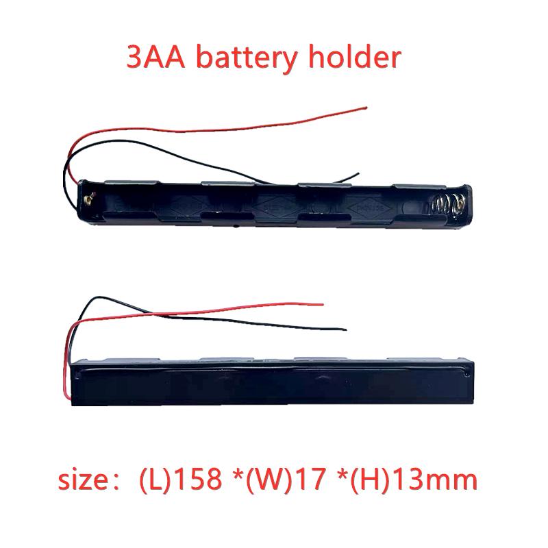 10 CHIẾC Hộp đựng pin 2 3 4 8 khe AA Hộp đựng pin AA LR6 HR6 Hộp đựng có dây dẫn Hộp đựng bảo vệ Bateria Màu sắc: 10 CÁI