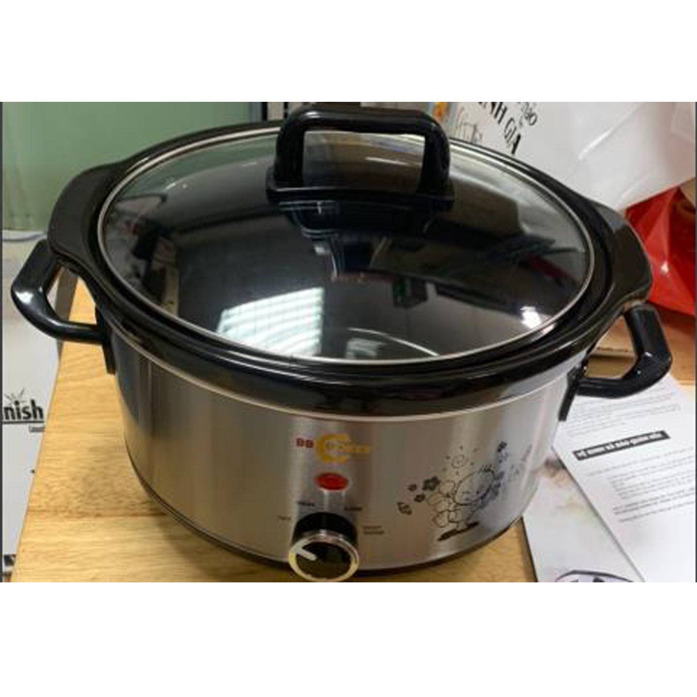 Nồi nấu cháo đa năng cho bé BBCooker 3.5l - Hàng Chính Hãng