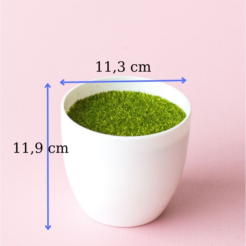 Cây lá rùa lớn 18 lá giả trang trí nhà cửa để văn phòng, cây nhựa cắm bình decor nội thất cao cấp