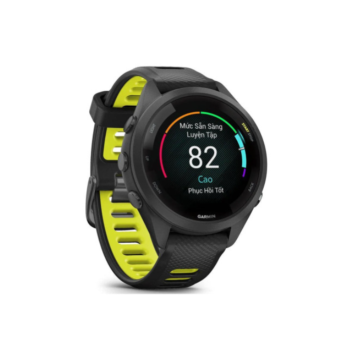 Đồng Hồ Thông Minh Garmin Forerunner 265 / 265S chuyên theo dõi chạy bộ màn hình AMOLED - Hàng Chính Hãng FPT