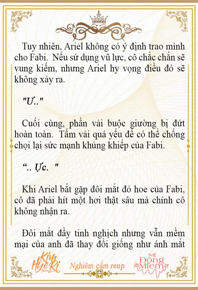 [novel 18+] ariel, thánh nữ dâm đãng chapter 50 7