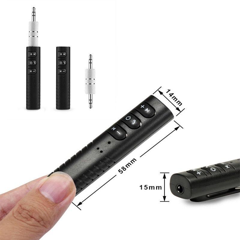 Thiết Bị Nhận Âm Thanh Bluetooth Jack 3.5mm Cho Xe Ô Tô