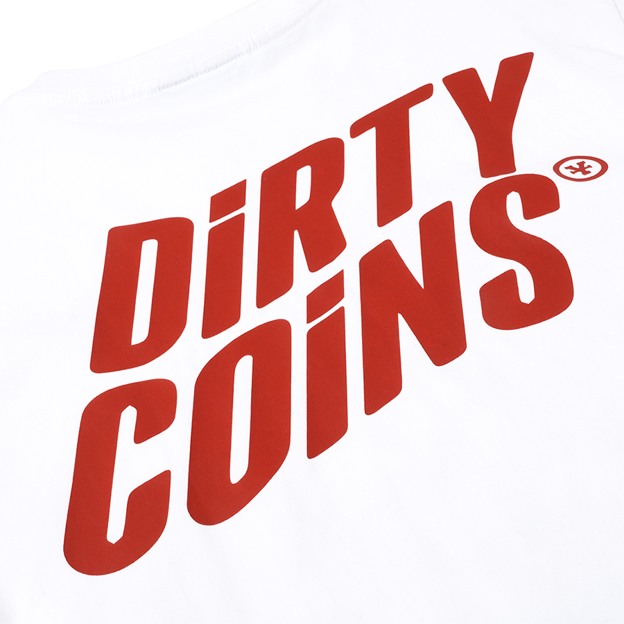 Áo thun DirtyCoins x One Piece Luffy Attack T-shirt - White
