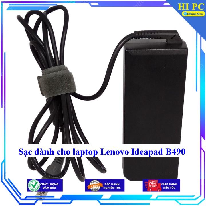 Sạc dành cho laptop Lenovo Ideapad B490 - Kèm Dây nguồn - Hàng Nhập Khẩu