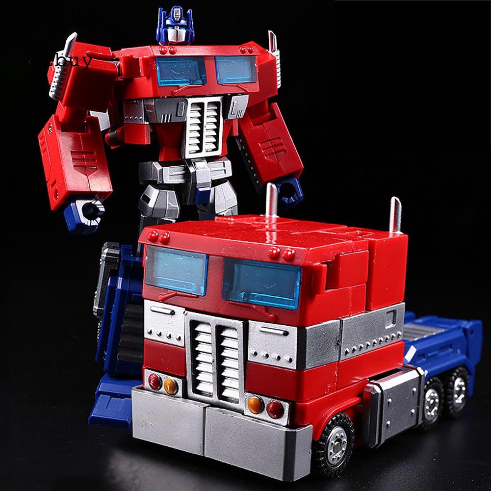 【EY】12cm Deformable Car Transformation GT-05 Optimus Prime Model Kids Toy Gifts