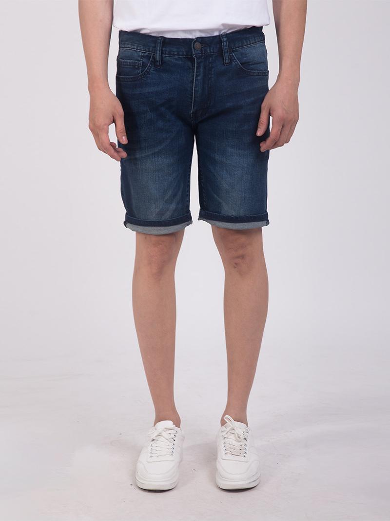 QUẦN SHORT JEAN NAM SLIMFIT 4MEN QS203