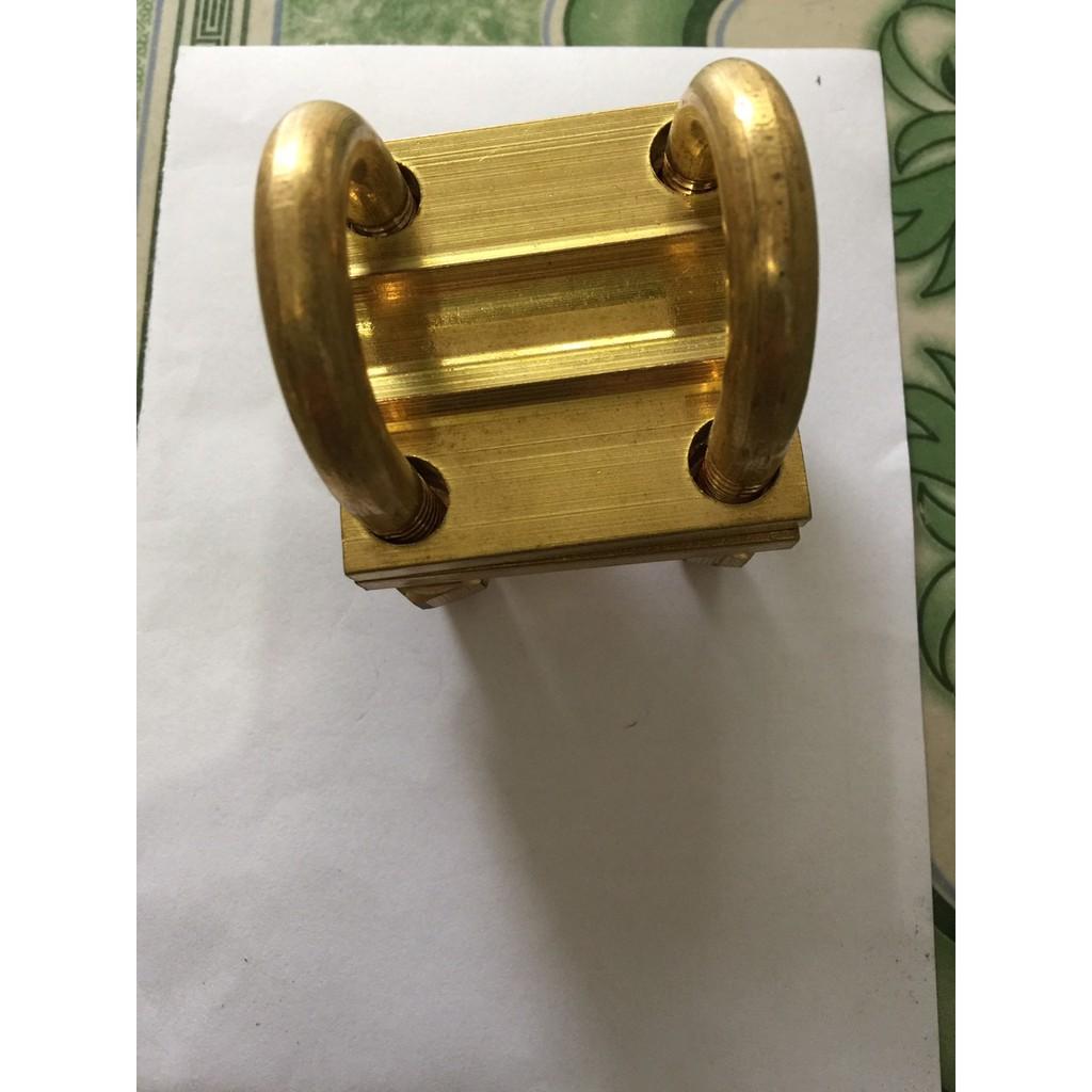 Kẹp chữ U cho cáp và băng đồng kép