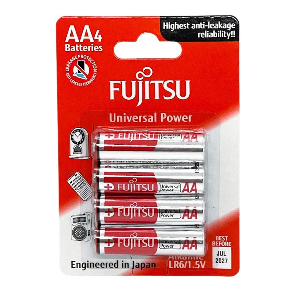 VỈ 4 Viên Pin AA , Pin AAA FUJITSU 1,5V Siêu Bền - Hàng chính hãng